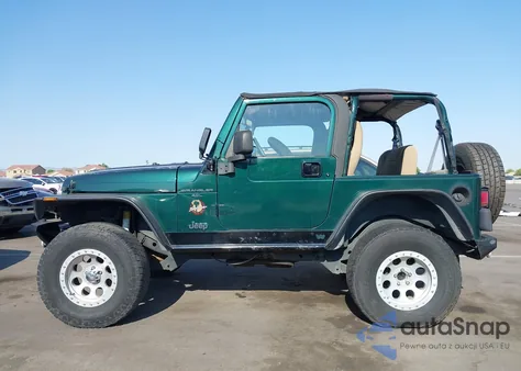 1999 Jeep Wrangler Sahara из США, поврежденный, VIN 1J4FY49SXXP403378
